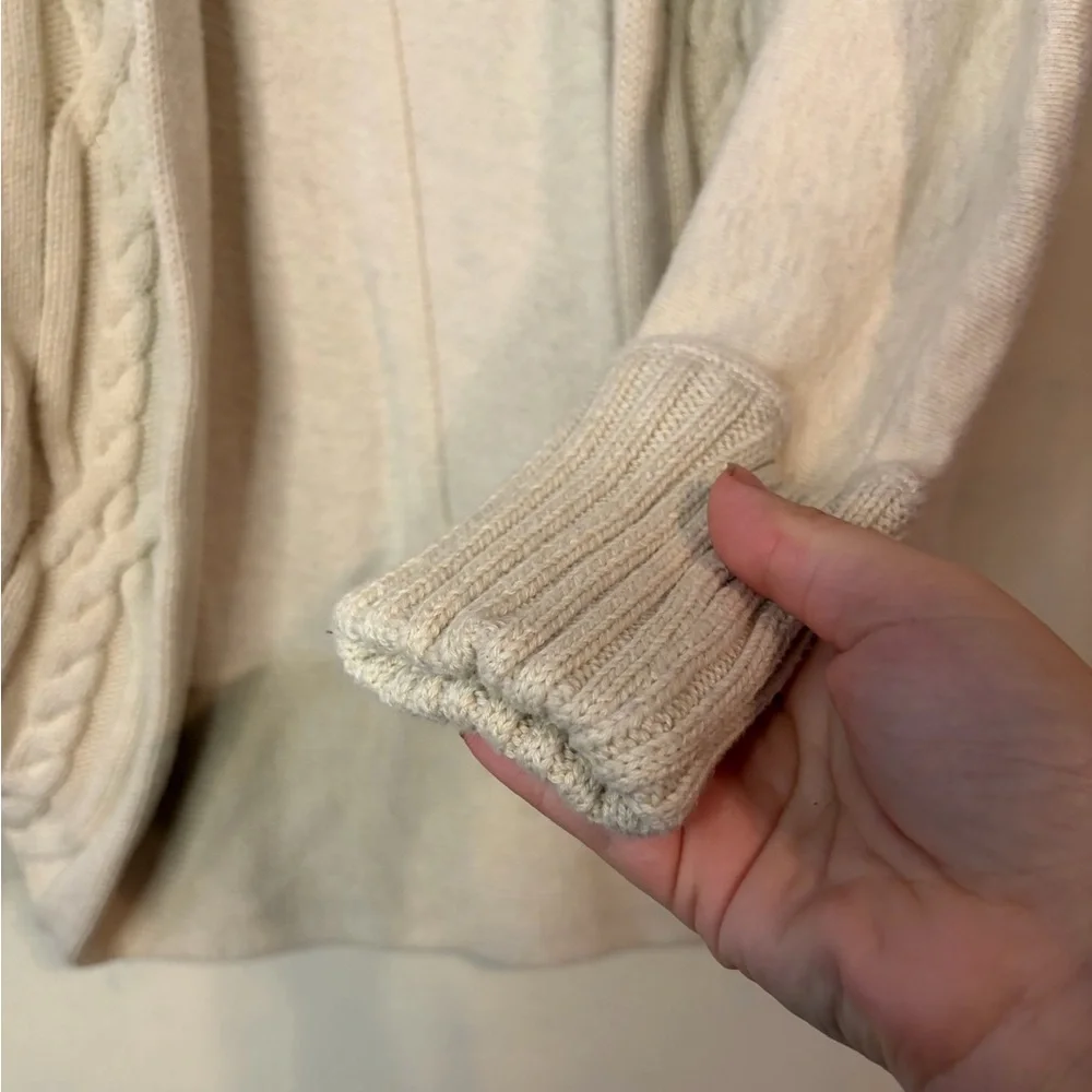 Y2K Aeropostale open knit cable knit cardigan cozy size s/m